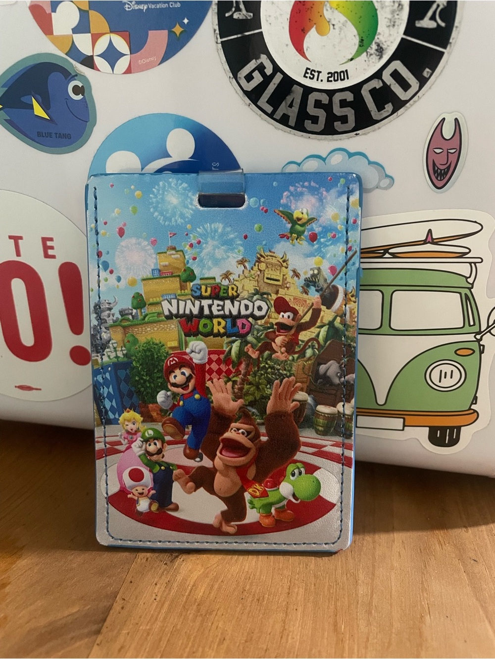 Nintendo Super Nintendo World Multicolor Character Card Holder